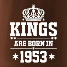Kings are born in 1953