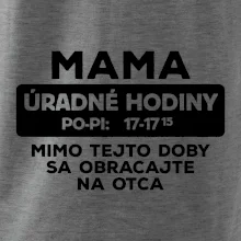 Mama úradné hodiny Mama úradné hodiny