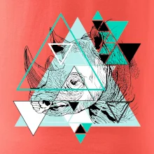 Biely nosorožec (Pecka design)