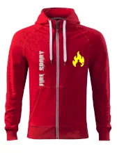 Hasiči - Váš názov - FLUO + Reflexná potlač