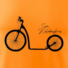 Som kolobežkár veľké a malé koleso