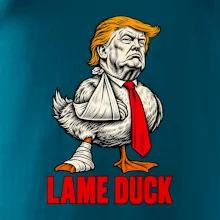Donald Trump lame duck rytina