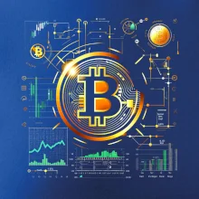 Bitcoin logo s grafmi Bitcoin logo s grafmi