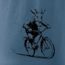 Drsný cap na bicykli