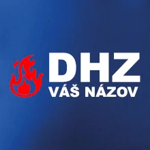DHZ (oheň, názov sboru - vlastný nápis)
