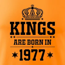 Kings are born in 1977 Kings are born in 1977