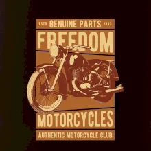 Motorcycles freedom