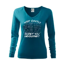 What exactly didn't you understand - physics