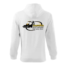 Bagrista v kruhu - vlastný nápis