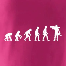 Evolúcia drevorubač - píla a kmeň