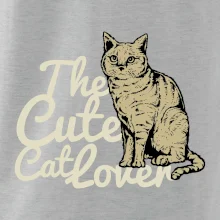 The cute cat lover