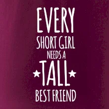 Every short girl needs a tall best friend