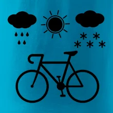 Cyklista za každého počasia