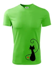 Zamilovaná mačka spredu