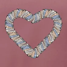 Srdce z kníh Srdce z kníh