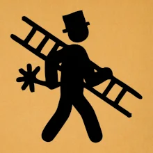 Kominár logo prsník