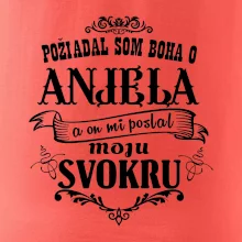 Požiadal som Boha o anjela a on mi poslal moju svokru