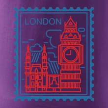 Londýn známka jednoduchá