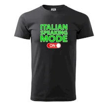 Italian speaking mode - ON Italian speaking mode - ON