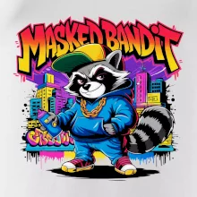 Mýval - masked bandit graffiti