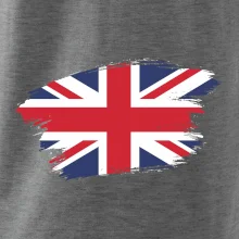 Britská vlajka roztrhaná