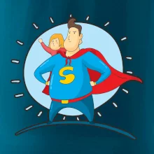 Táta superman - dievča