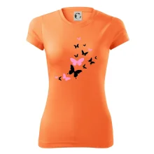 Motýle ružovo čierni Motýle ružovo čierni