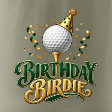 Narozeninové birdie s golfovým míčkem