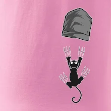 Mačka vypadla z vrecka