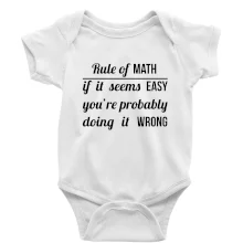 Rule of math Rule of math