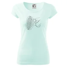 Tenisová raketa jedným ťahom Tenisová raketa jedným ťahom