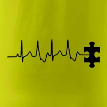 EKG puzzle rozpojené