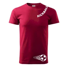 Kickball nápis šikmo