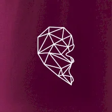 Párový motív srdca geometrie - ONA