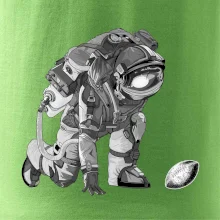 Americký futbal astronaut
