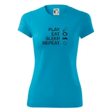 Play Eat Sleep Repeat badminton Play Eat Sleep Repeat badminton