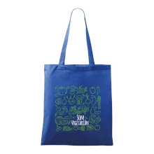 Som vegetarián - zelenina vo štvorci