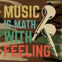 Music is math with feeling