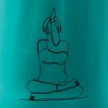 Jóga v sede jedným ťahom Jóga v sede jedným ťahom