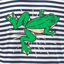 Žaba zelená kreslená