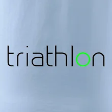 Triathlon nápis Triathlon nápis