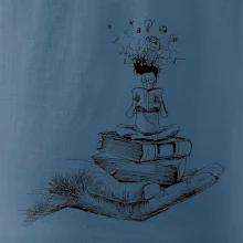 Čitateľ - ruka kreslená