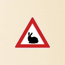 Dopravná značka - Králik Dopravná značka - Králik
