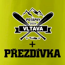 K vode - pádla hory (vlastný nápis) K vode - pádla hory (vlastný nápis)