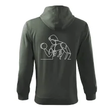 Fitness muž jedným ťahom Fitness muž jedným ťahom