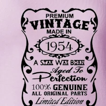 Vintage Etiketa - 1954