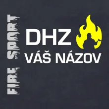 DHZ - Váš názov - FLUO + Reflexná potlač