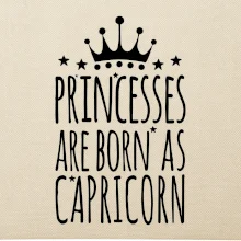 Princesses are born as Capricorn - Kozorožec