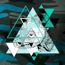 Biely nosorožec (Pecka design)