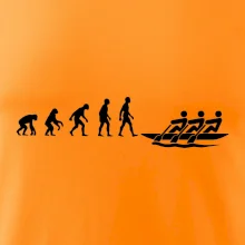 Evolúcia veslovanie 3 ľudia